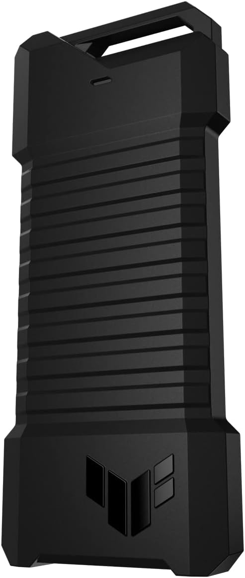 ASUS TUF Gaming A1 (ESD-T1A) SSD Gehäuse (USB-C 3.2 Gen 2x1, duale M.2 NVMe PCIe- und SATA-Schnittst