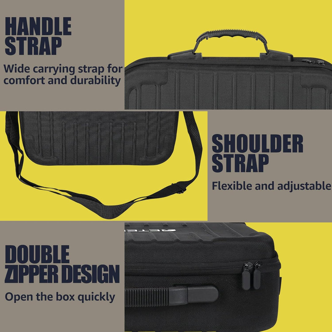 Retekess TT018 Portable 60 Slots Aufbewahrungstasche, Tour Guide System Aufbewahrungsbox mit interne