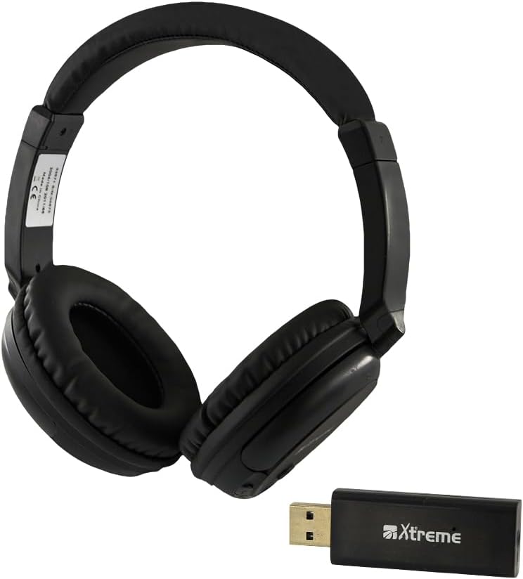 Xtreme 33571 Wireless TV Kopfhörer mit FM Radio