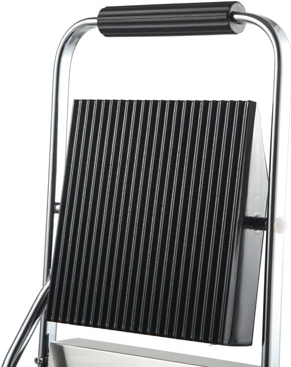 GS Multitrade Paninitoast,Sandwichtoaster mit geriffelter Gusseisenplatte Paninigrill