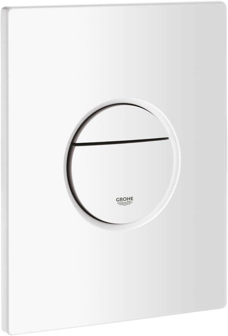 GROHE Nova Cosmopolitan Abdeckplatte 38765SH0, Klassische Grösse Klassische Grösse Alpinweiss, Klass