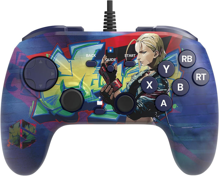 HORI Fighting Commander OCTA (Street Fighter 6 Cammy Edition) für Windows PC - Kabelgebundener Contr