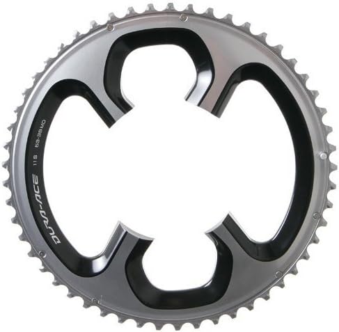 SHIMANO Unisex – Erwachsene Dura Ace Fc-9000 Kettenblatt Einheitsgrösse Schwarz, Einheitsgrösse Schw