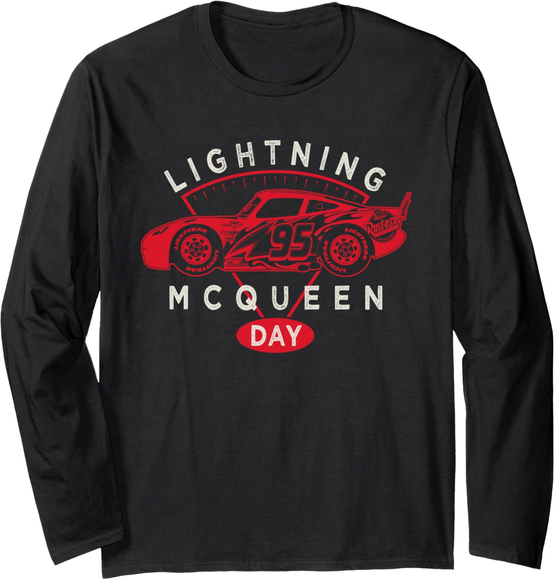 Disney and Pixar's Cars Lightning McQueen Day Langarmshirt