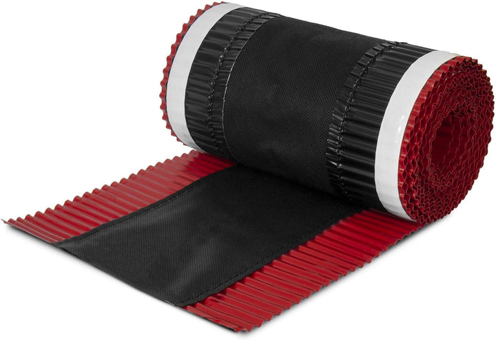 DQ-PP FIRSTBAND | Länge 5m | vRoll | Breite 390mm | Kirsche RAL 3011 | Aluminium PP Vlies | Selbstkl