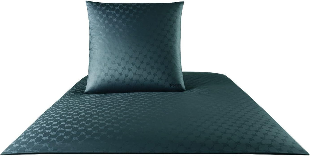 JOOP! 4020 Cornflower Mako-Satin-Bettwäsche 200x220 + 2x 80x80 quarz-29 Quarz 200x200 cm + 2x 80x80
