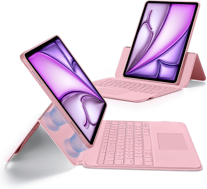 ESR Ascend für iPad Air 13 Zoll 2024 Tastatur Hülle mit Trackpad, magnetisch abnehmbare Tastatur mit