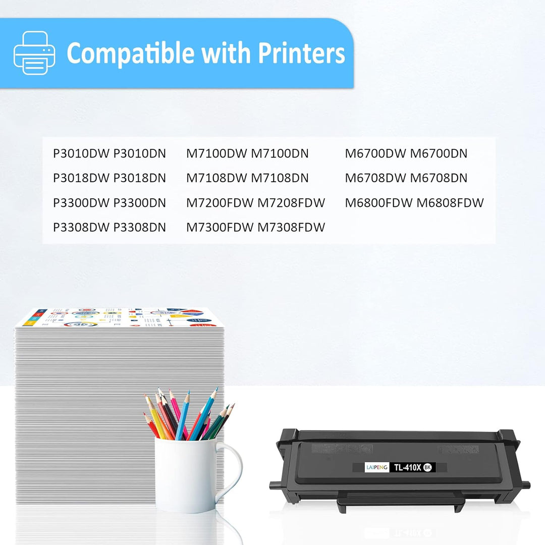 LAIPENG TL-410X TL410 TL-410 TL-410H Tonerkartusche 6000 Seiten Kompatibel für P3018DW P3018DN P3308