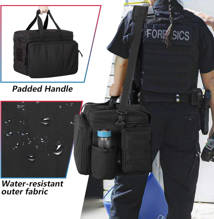 Trunab Polizei Tasche Taktische Tasche Range Bag, Molle Organizer Auto-Vordersitz-Organizer Passend