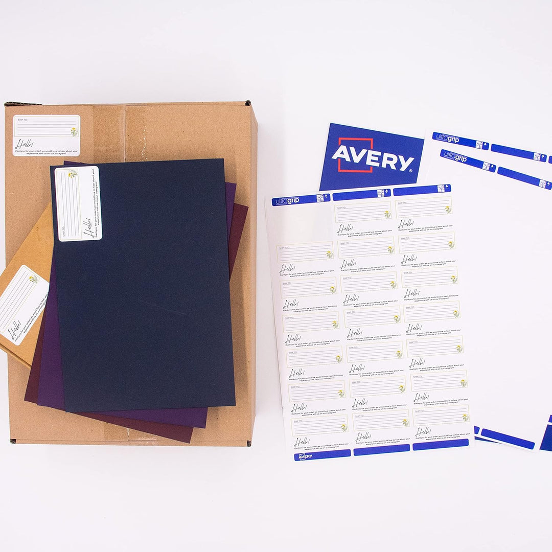 Adressetikett Avery Quickpeel 63.5x38.1 Weiss 100 Blatt 21 Etiketten pro Blatt