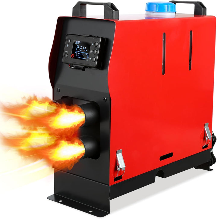 Randaco Standheizung Diesel, All in One 5KW 12V Diesel Lufterhitzer, Luft Dieselheizung mit LCD Moni
