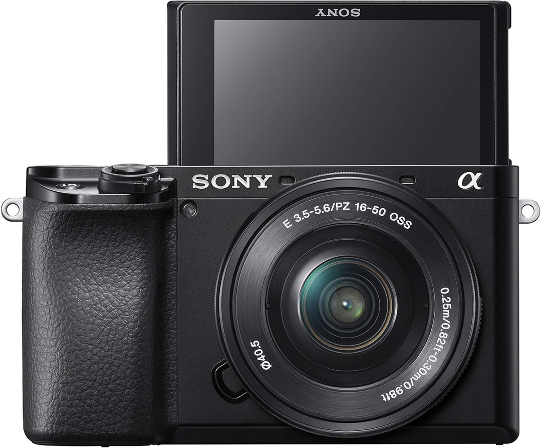 Sony Alpha 6100 | APS-C Spiegellose Kamera mit Sony 16-50mm und Sony 55-210mm Zoomobjektiven ( Schne