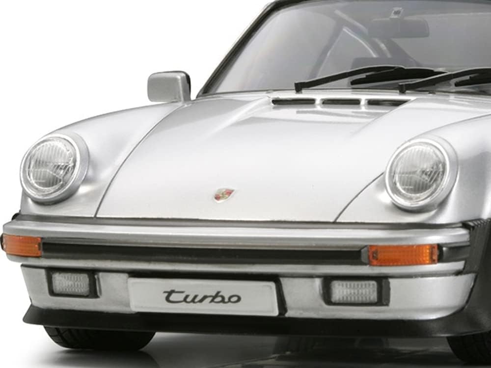 Tamiya 300024279 - 1:24 Porsche Turbo 1988 Strassenversion, Grau
