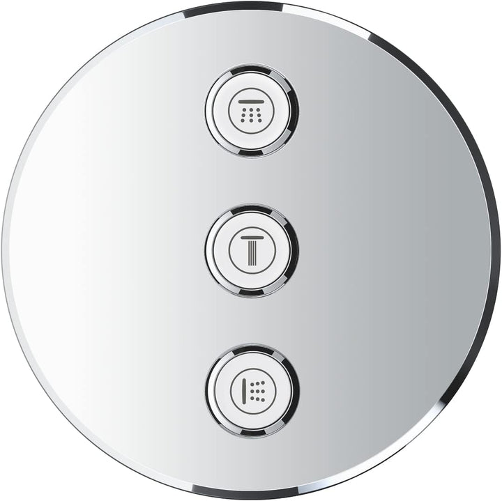 GROHE Grohtherm SmartControl | Brause- & Duschsystem - Thermostaterweiterung mit 3-fach Unterputzven