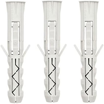 16x100mm Spreizdübel, Dübel für Schrauben (50 Stk.) Nylon Schraubbefestigungen, Erweiterungsstecker,