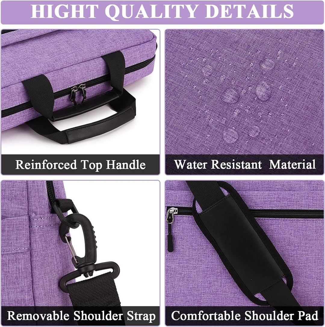 RAVUO Laptoptasche 39,6 cm (15,6 Zoll), wasserabweisend, Laptop, Büro, Aktentasche, stossfest, Messe