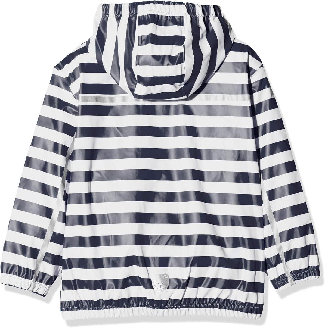 Steiff Jungen Rainjacket Regenjacke 110 Blau (Black Iris 3032), 110 Blau (Black Iris 3032)