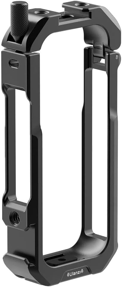 ULANZI 3197 Vlog Rig/Käfig für Insta360 X3 zum Schutz und Hinzufügen von Zubehör aus Aluminiumlegier