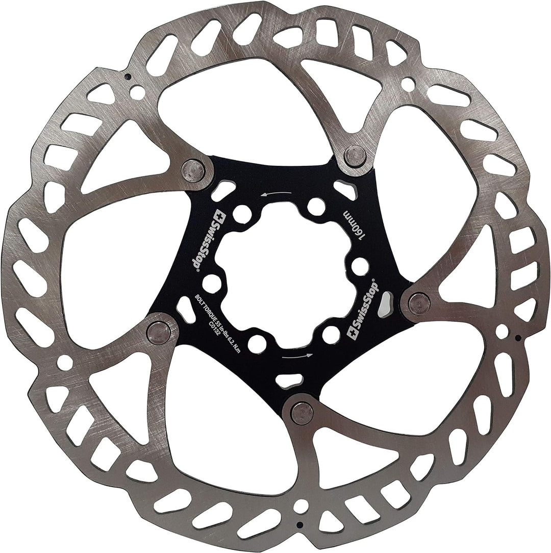 SwissStop Unisex Katalysator-Pads, silberfarben, 160 mm