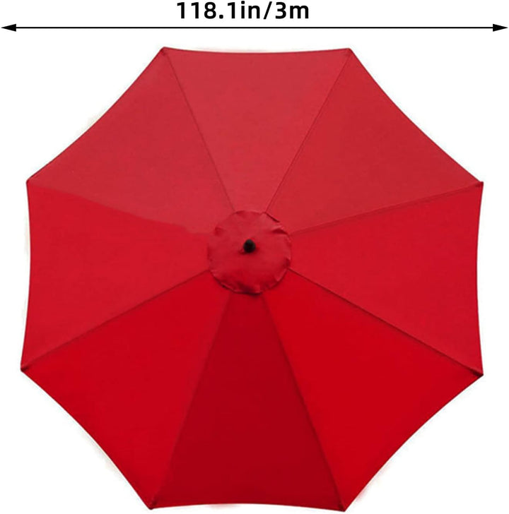 kyaoayo Ersatz-Regenschirmstoff, Sonnenschirm-Ersatzabdeckung, Anti-Ultraviolett-Überdachungsabdecku