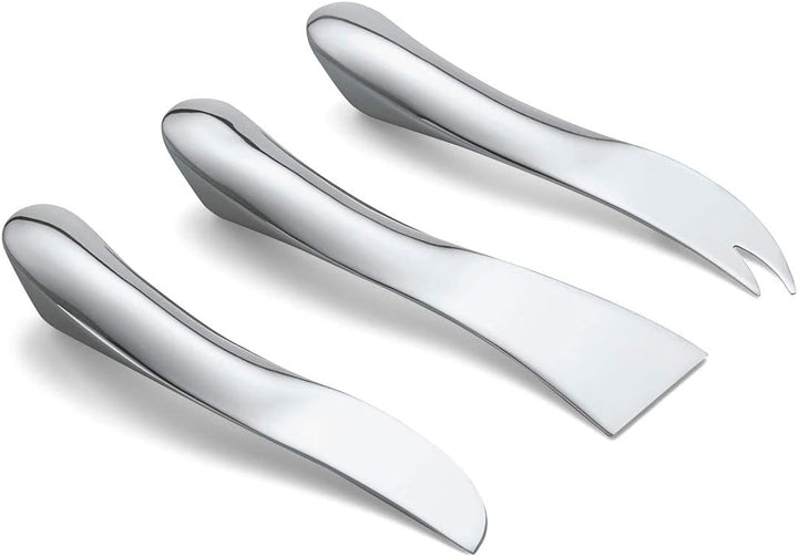 Philippi - WAVE Käsemesser 3er Set - verschiedene Messer für alle Käsesorten - tolles Geschenk in sc