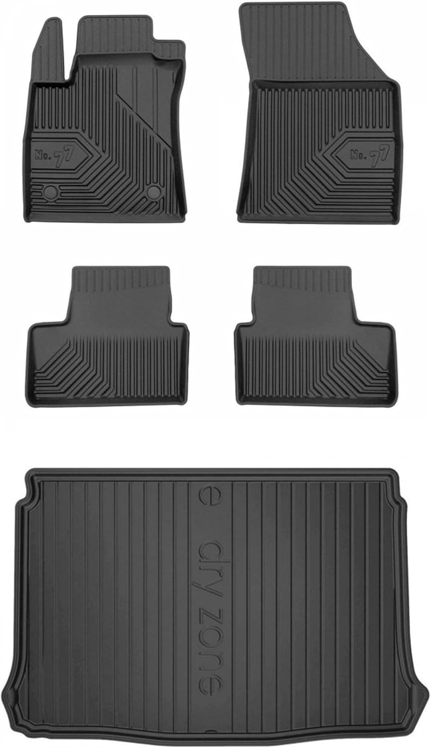 Satz Fussmatten und Gummimatte für Renault Megane IV ab 2015