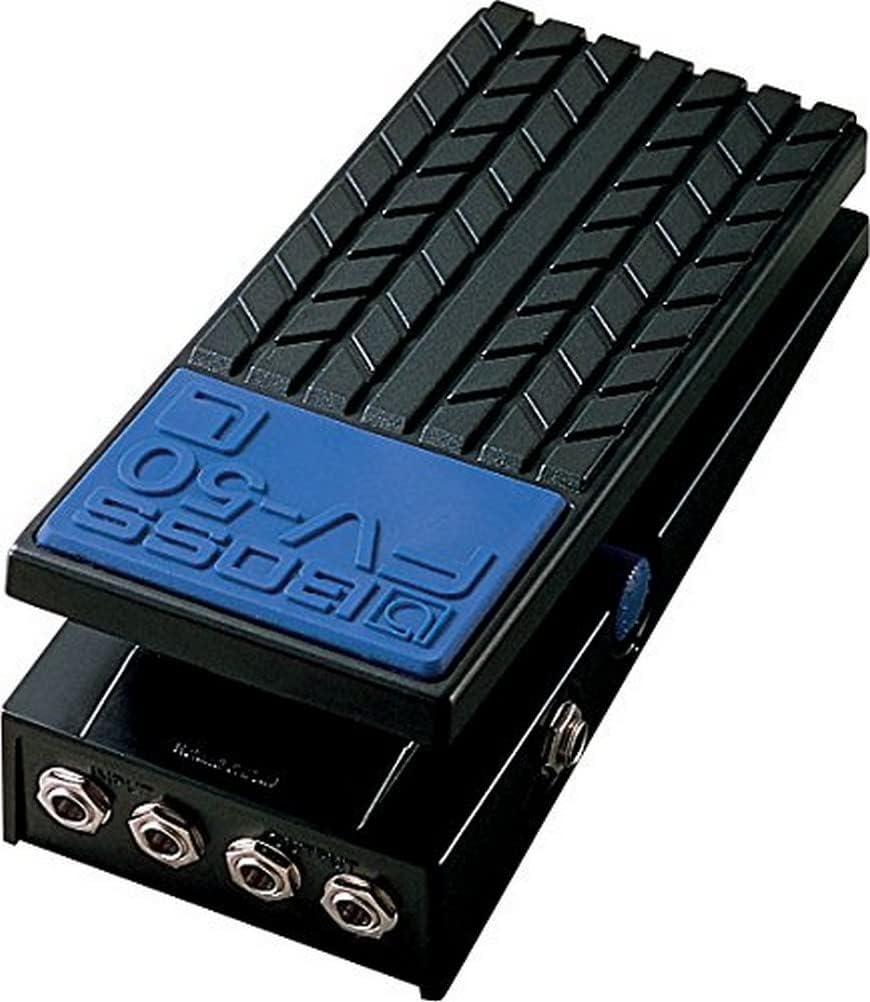 BOSS FV-50L Niederohmiges Volume Pedal, direkte Ansteuerung von Stereo-Keyboards und Stereo-Effektge