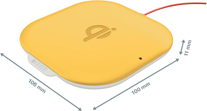 Leitz Kabelloses Qi-Induktionsladegerät, Warmes Gelb, Cosy-Serie, 64790019, Warmes Gelb