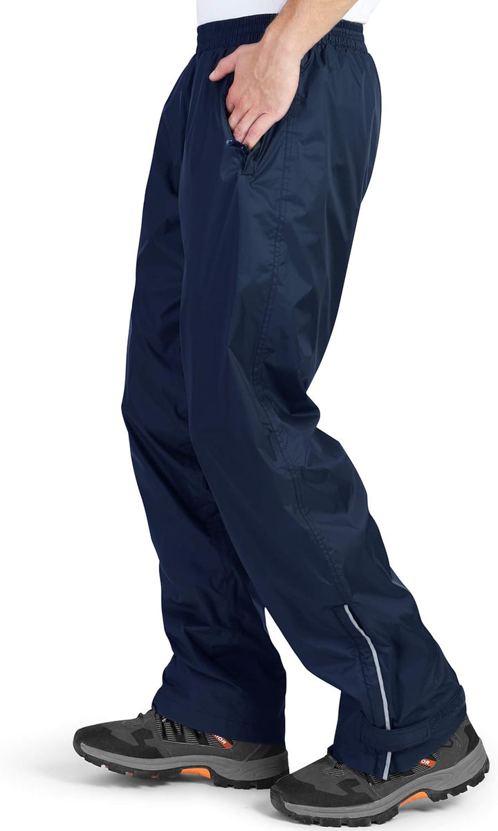 33,000ft wasserdichte Regenhose für Herren Leichte Regenhose Winddichte Outdoorhose zum Wandern Camp