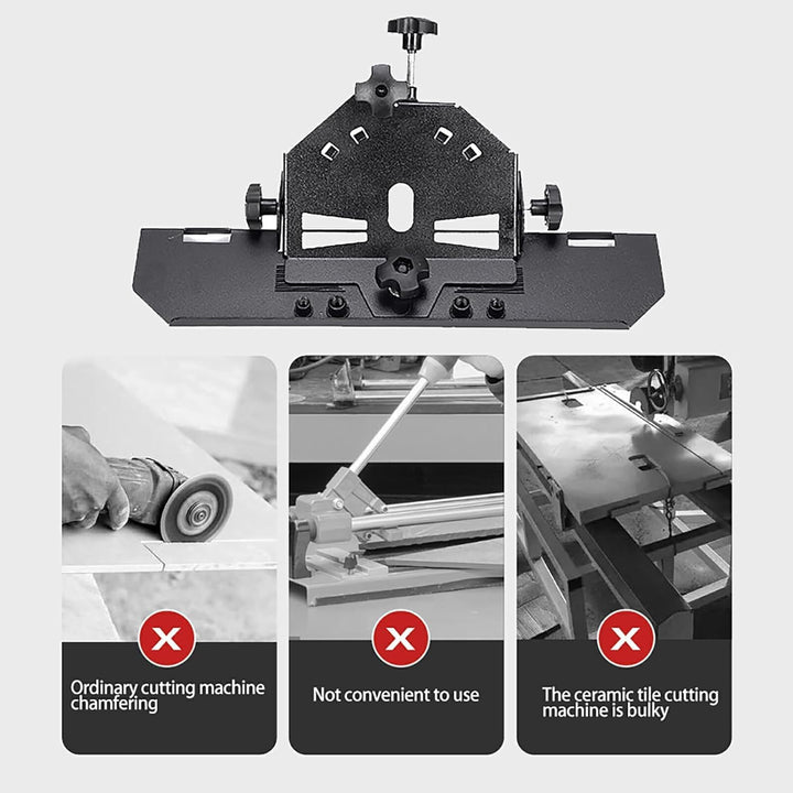 FliesenS Chneide Gerät 45 ° Kachel Schneider, 45-Grad-Winkel-Fliesenschneider-Schneidwerk Zeug-Flies