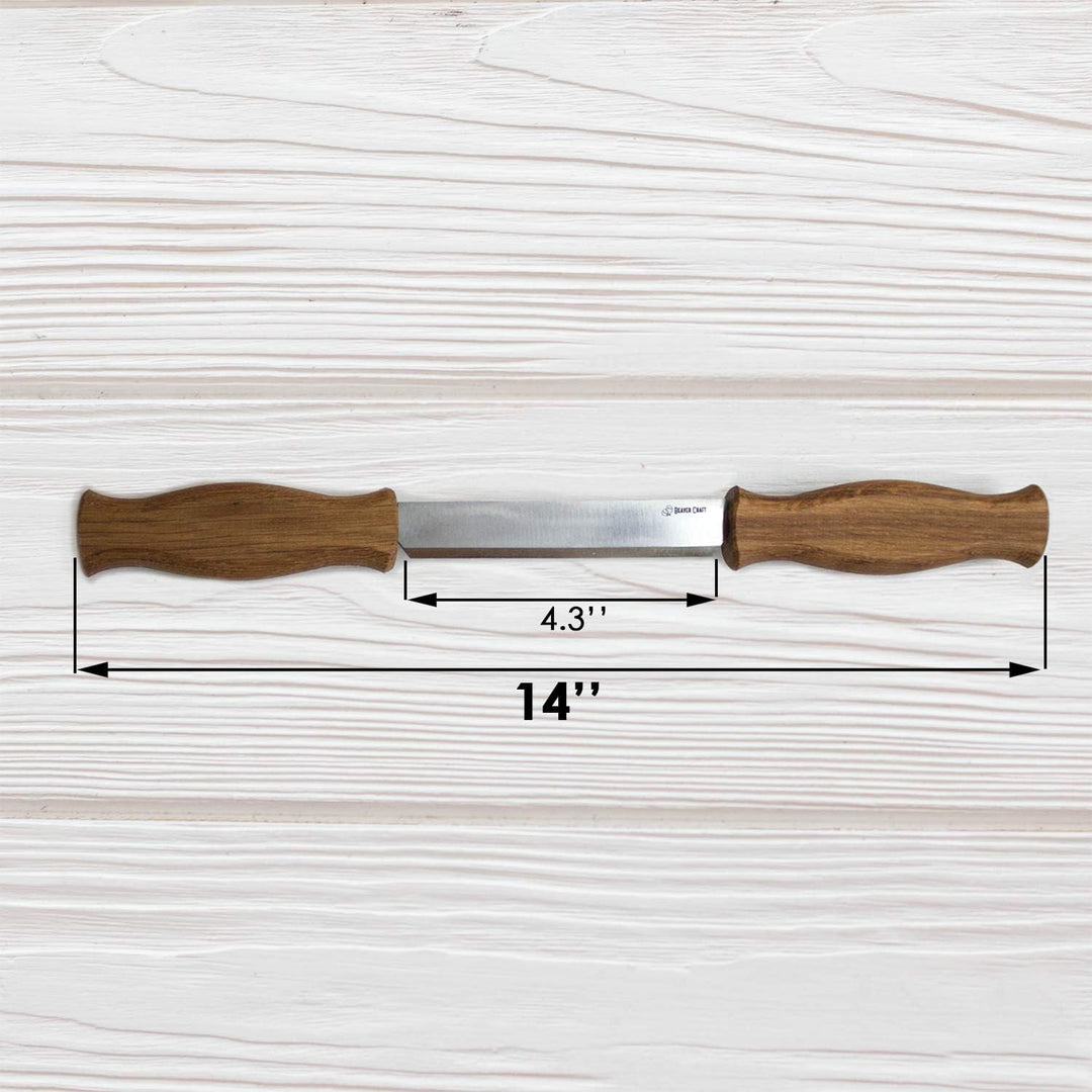 BeaverCraft Zugmesser DK1-11cm gerade Rasur Holzschnitzerei Werkzeuge Holzbearbeitung Handwerkzeug H