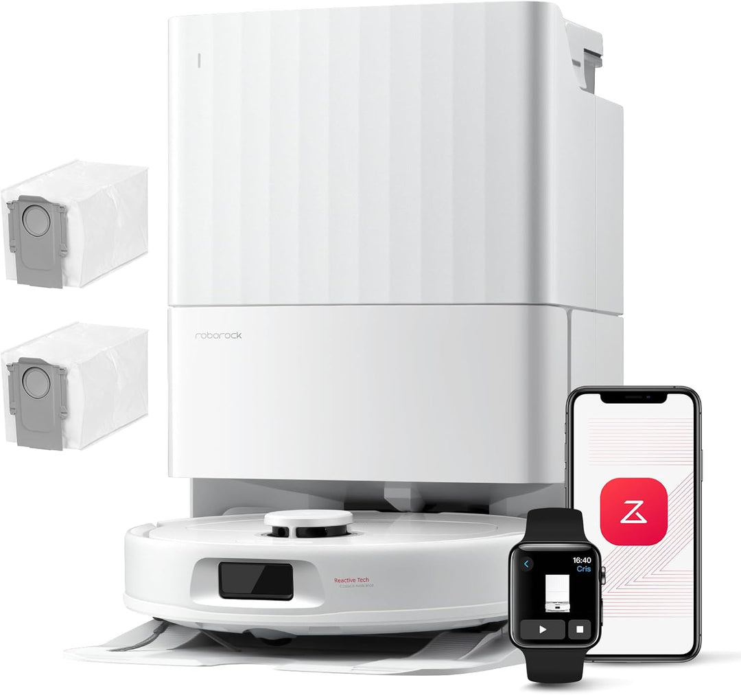 roborock Qrevo Serie Saugroboter mit Wischfunktion, 8000Pa Saugkraft(verbessert von Qrevo S), Anti-V