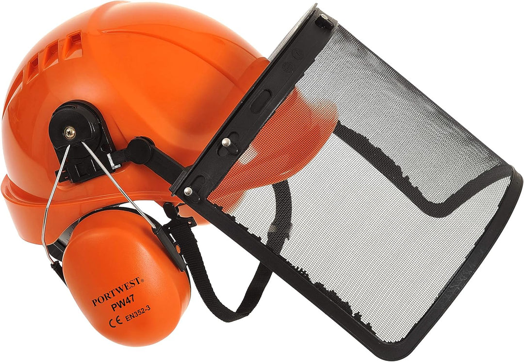 Portwest Waldarbeiter-Set, Grösse: Einheitsgrösse, Farbe: Orange, PW98ORR Forestry Kit orange, Fores