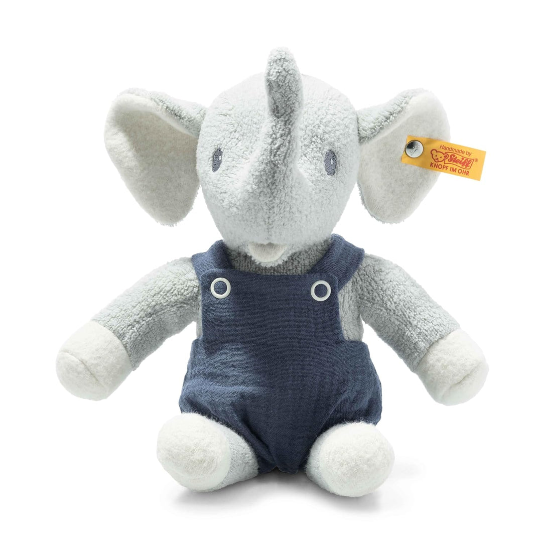 Steiff Kuscheltier GOTS Elefant Eliot, Süsses Stofftier, Jungen, Mädchen & Babys ab 0 Monaten, Plüsc
