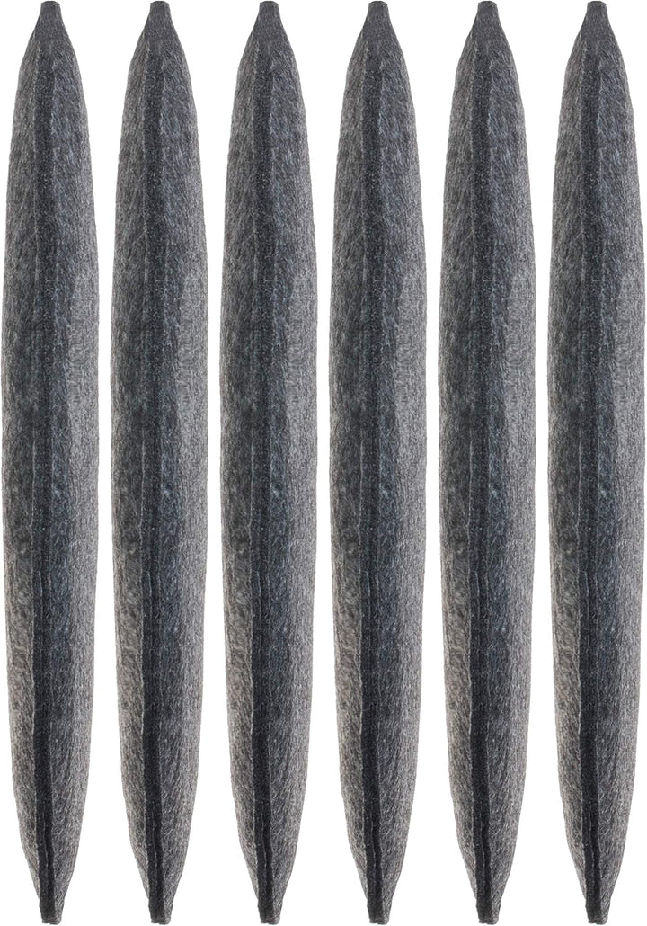 Brandsseller Sitzkissen Filz Rund Stuhlkissen Sitzauflage Gepolstert - Ø 35 cm - 6er Vorteilspack -