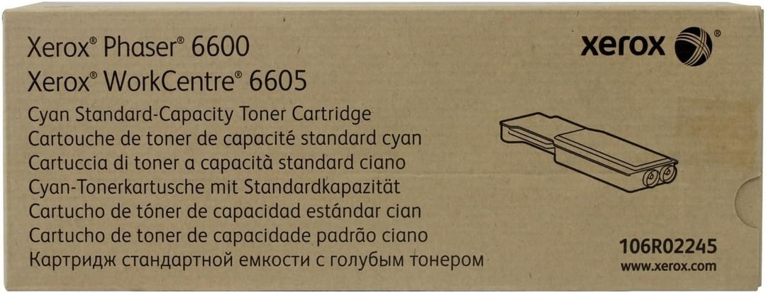 Xerox 990F137 106R02245 Toner Cyan Toner, Cyan Toner