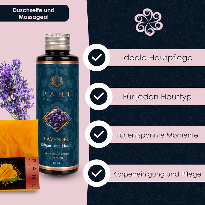 Panu Geschenkset Medium - Entspannungs Geschenke für Frauen - Premium Gifts for Women Beauty Box - W