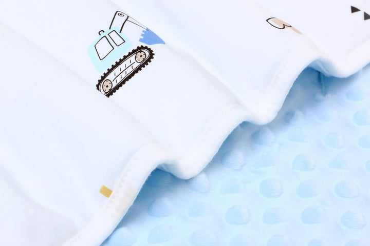 Miracle Baby Einschlagdecke Babyschale Winter Baumwolle Reversible Decke Universal Kuscheldecke 90x9