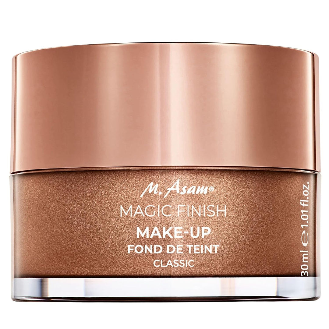 M. Asam Magic Finish Make Up Mousse (30ml), 4-in-1 Primer, Make-up, Puder & Concealer, natürlich & l