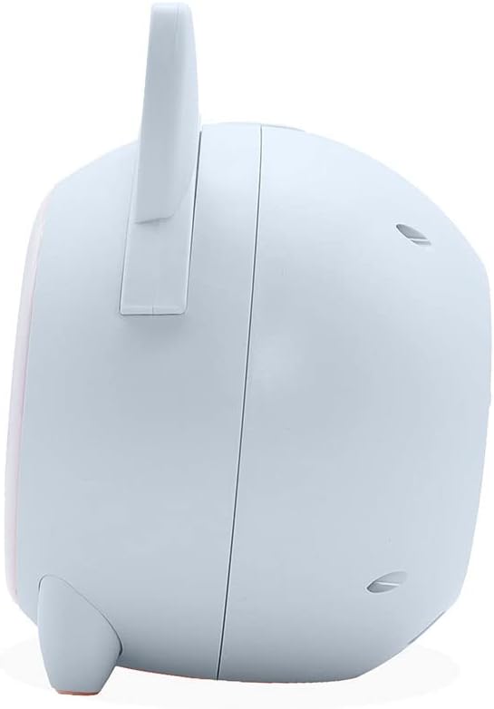 Metronic Lernwecker mit Gesichtsausdrücken, Lichter, Nachtlicht, Musik, 477347 Blau, Blau