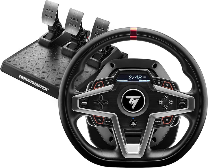 Thrustmaster T248 Force Feedback Racing Wheel und Pedalset für PS5 / PS4 / PC Playstation | PC T248