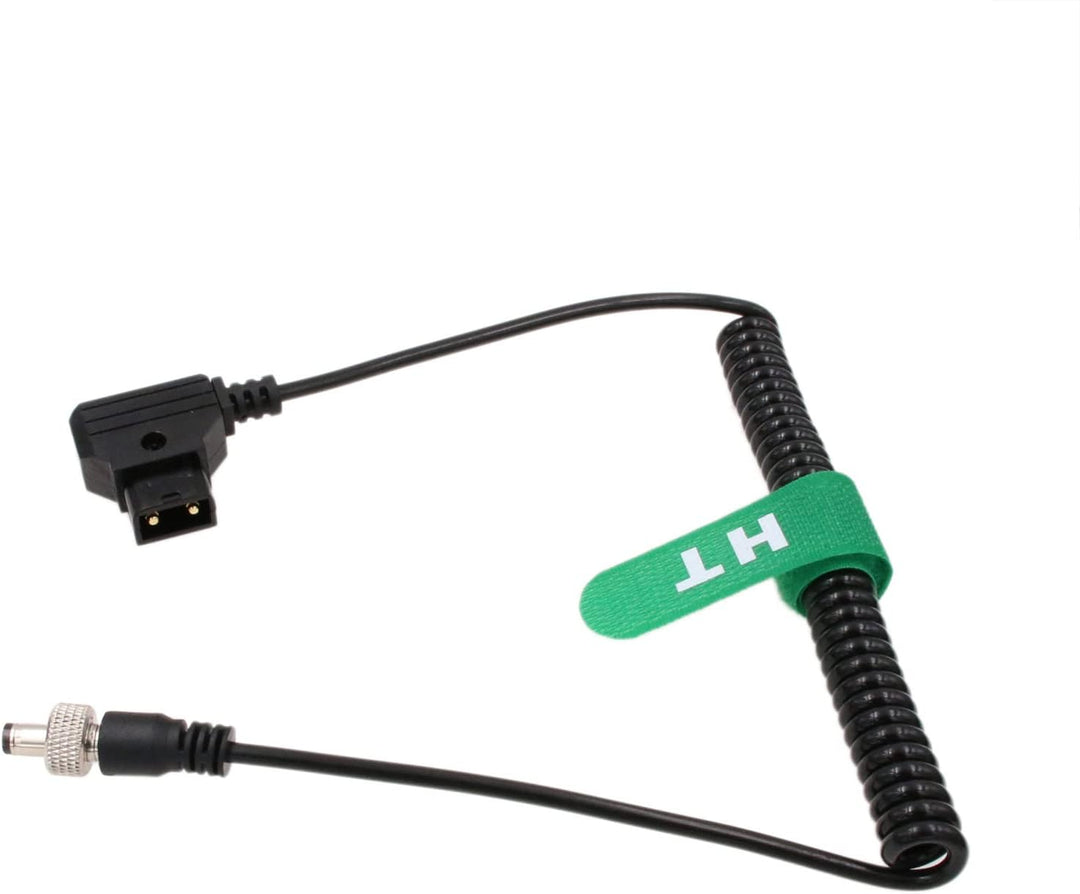 HangTon Verriegelung DC Spiralkabel V-Mount D-tap für Dezimator Konverter DMON MD Cross Quad Zaxcom