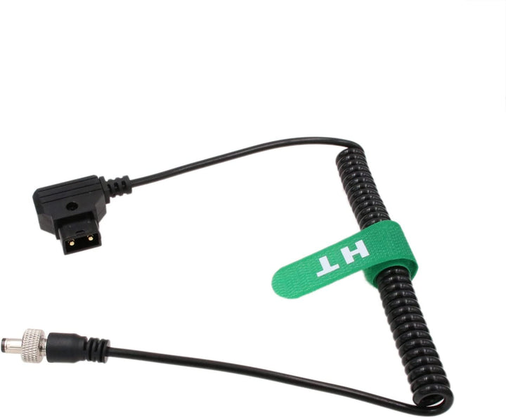 HangTon Verriegelung DC Spiralkabel V-Mount D-tap für Dezimator Konverter DMON MD Cross Quad Zaxcom