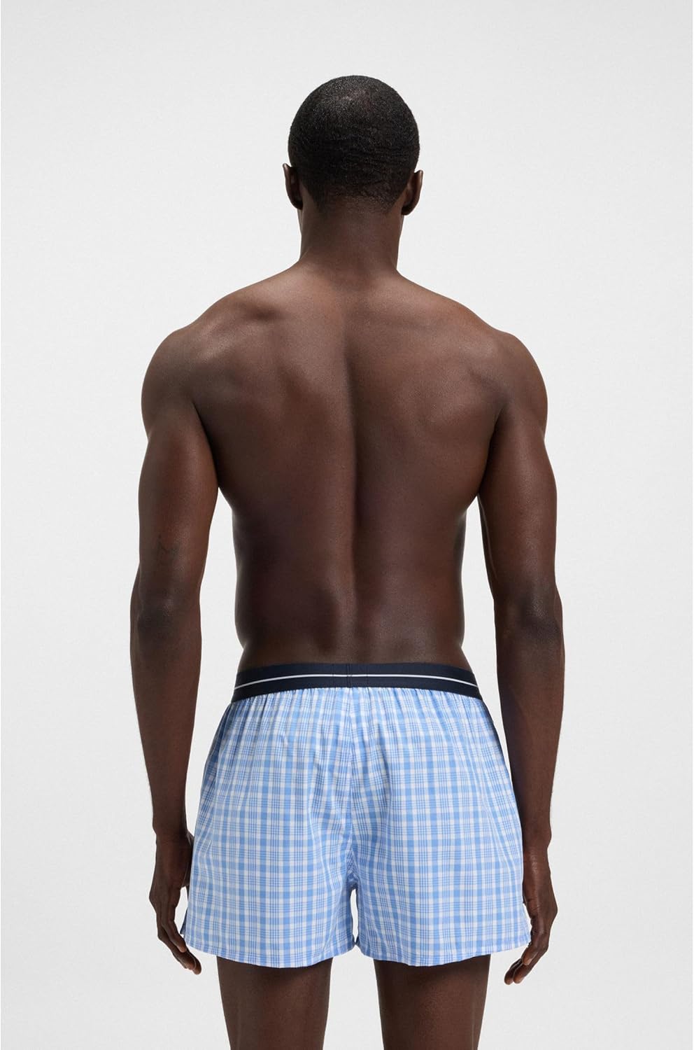 BOSS Herren Boxershorts, 2er Pack S New - Open Blue471, S New - Open Blue471