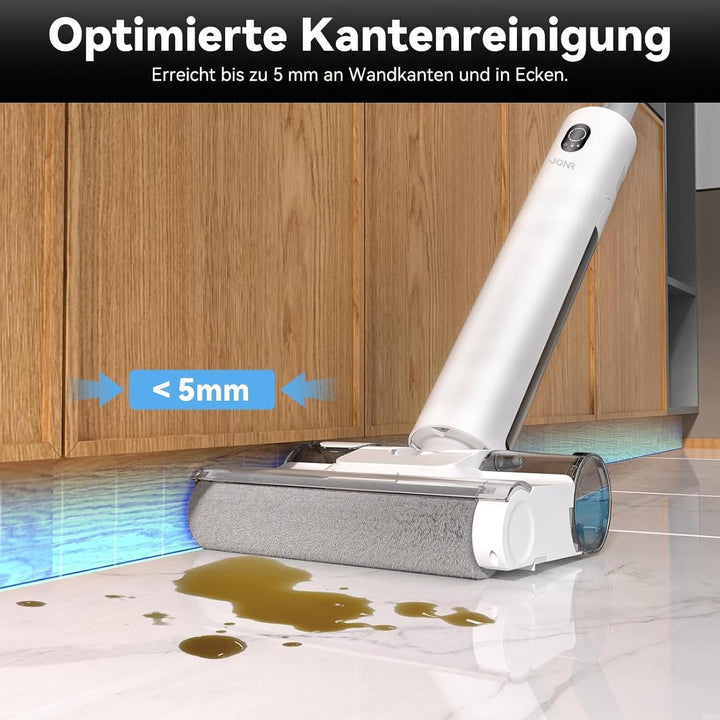 JONR S20 PRO Nass Trockensauger mit Selbstreinigungsfunktion, 180°-Flachdesign und 9cm Liegehöhe Sau