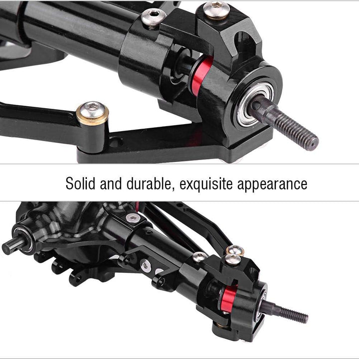 Dilwe Vordere Hinterachse Reifenantriebswelle für Axial SCX10 / D90 1/10 RC Auto