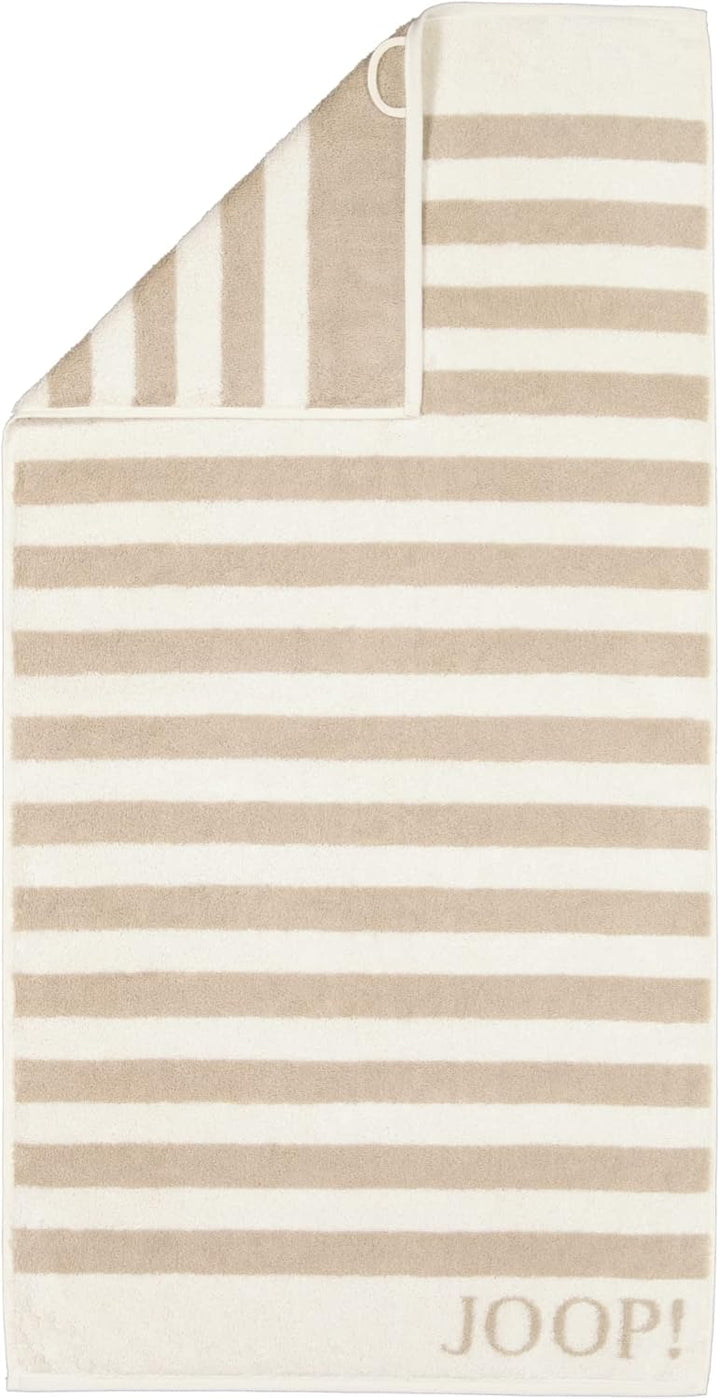 JOOP! Saunatuch Classic Stripes 1610 | 36 creme - 80 x 200 Saunatuch 80x200 cm, Saunatuch 80x200 cm