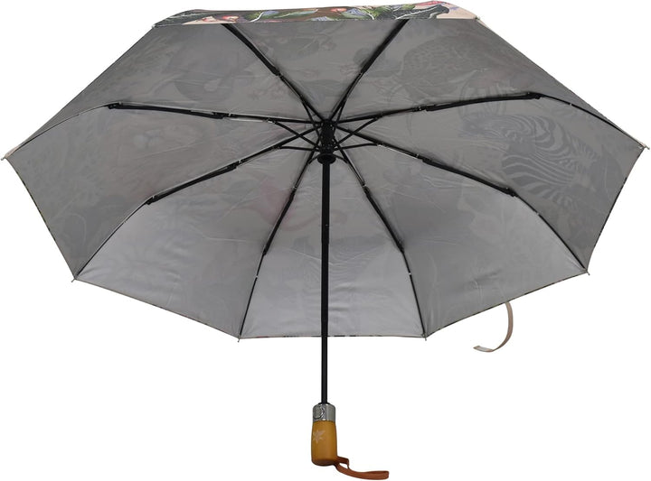 Anuschka Regenschirm - Duomatik zum Öffnen/Schliessen - 97 cm - UPF 50+ - Wasserdichtes Obermaterial