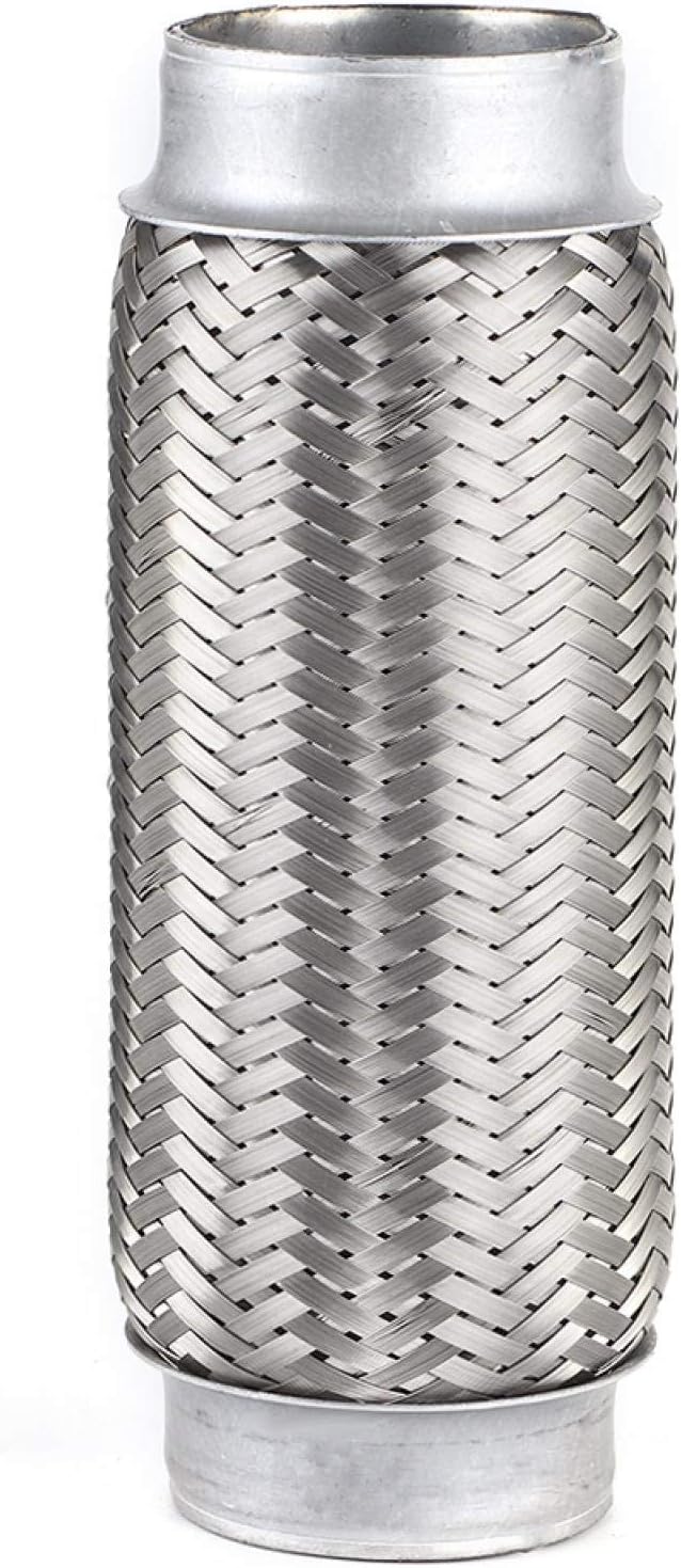 Flexibles Auspuffrohr, Edelstahl-Auspuff Flexibles Rohr Flexi Joint Repair Tube Autozubehör[55MM*200