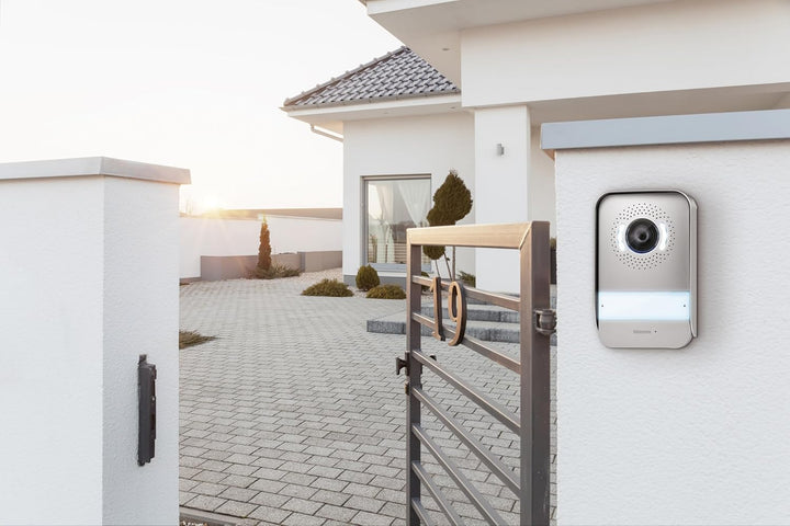 Legrand, Video-Türsprechanlage mit 2-Draht-Anschluss, 4,3 Zoll Farbmonitor und Weitwinkelkamera, 1-/